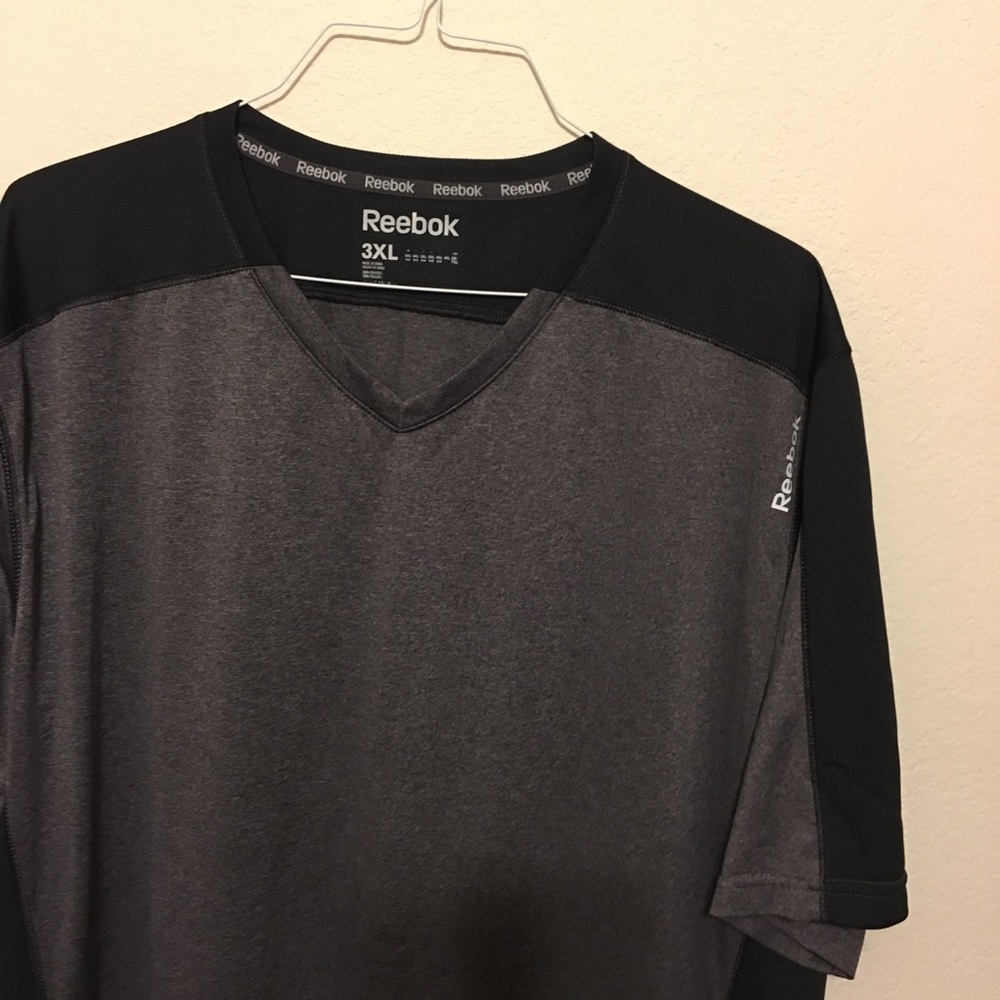 Reebok tee shirt size 3XL.  100% polyester.